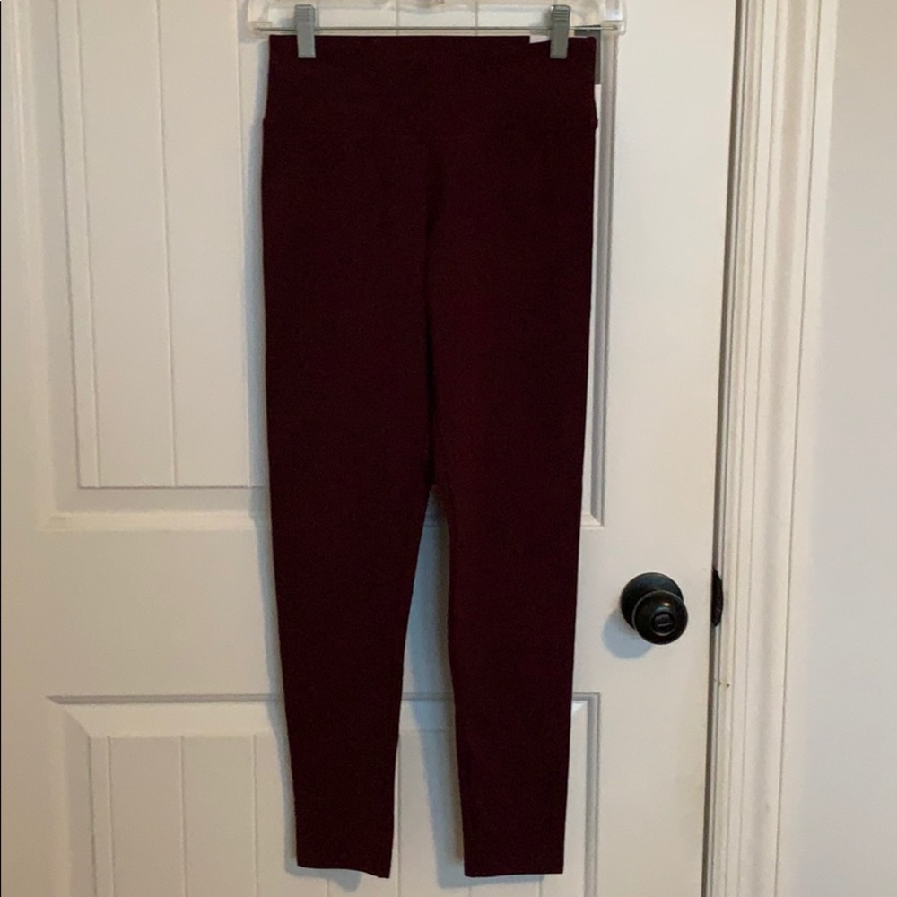 Maroon Aerie Leggings